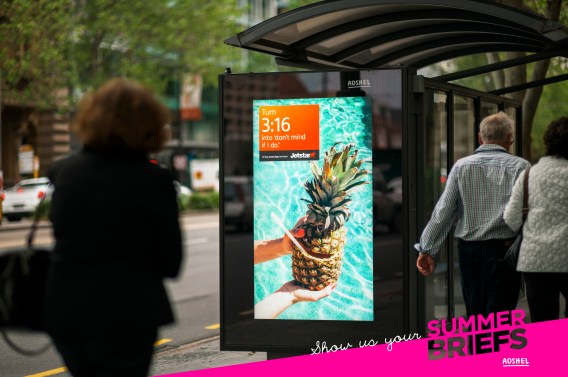 Adshel tells advertisers to show off their ‘summer briefs’