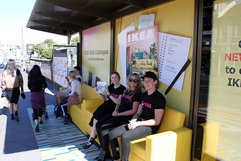 Ikea Has Installed Full Size Sofas At Sydney And Perth Bus Stops