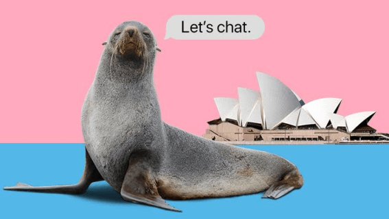 Sydney Opera House seal turned into Facebook Messenger chatbot by The Works