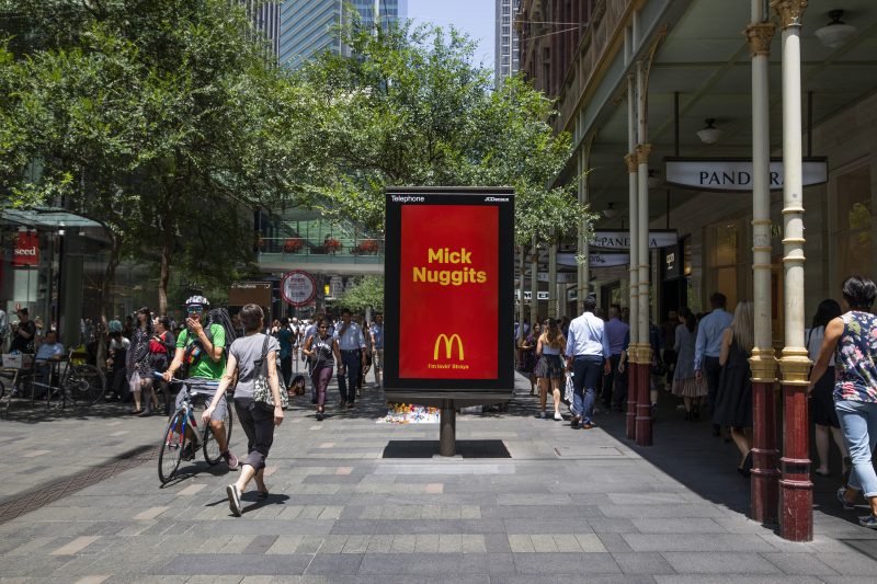 McDonald's capitalises on Australia Day by appealing to