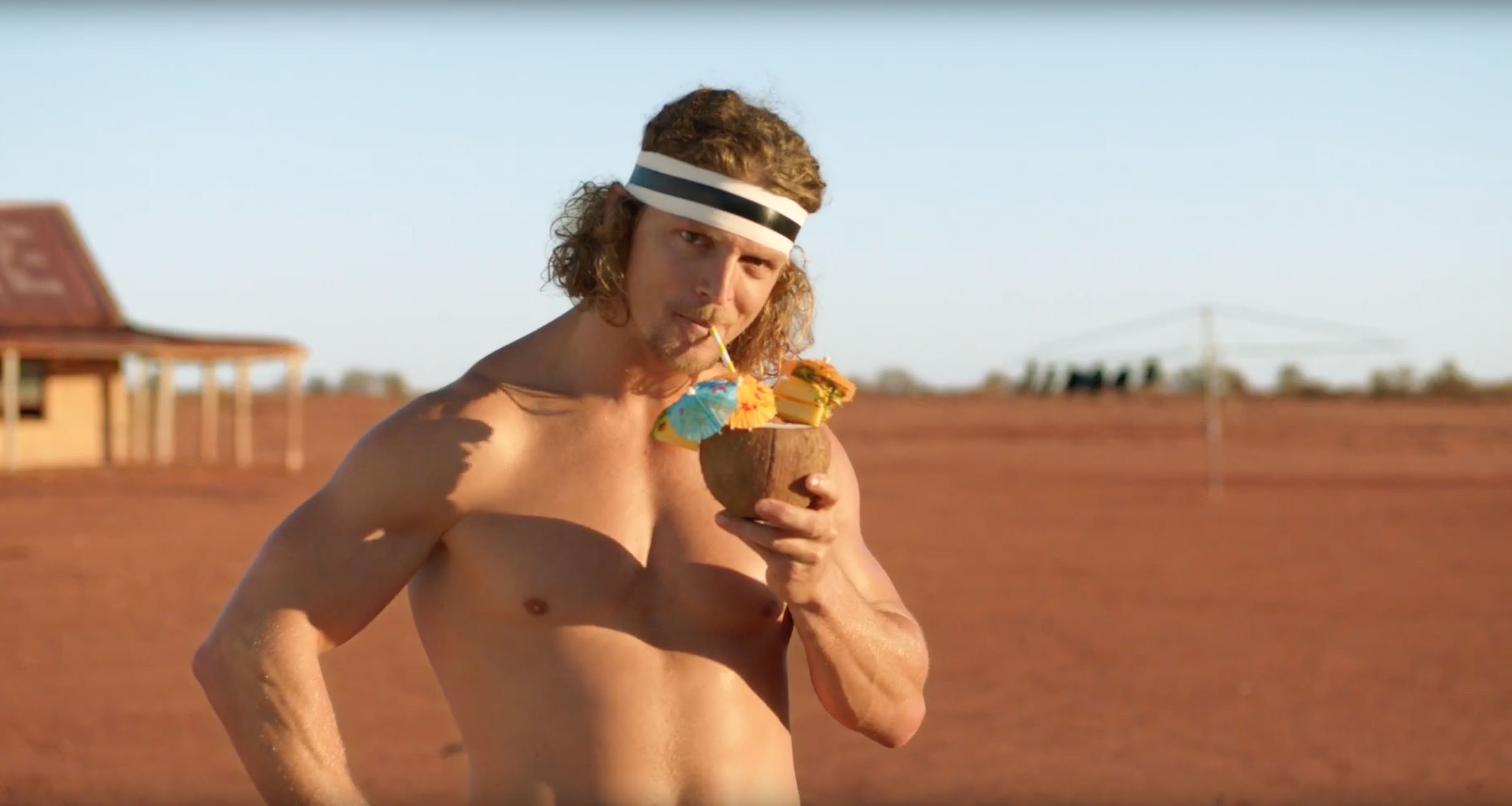 Nick 'Honey Badger' Cummins promotes Tradie's 'No bounce pouch' underwear