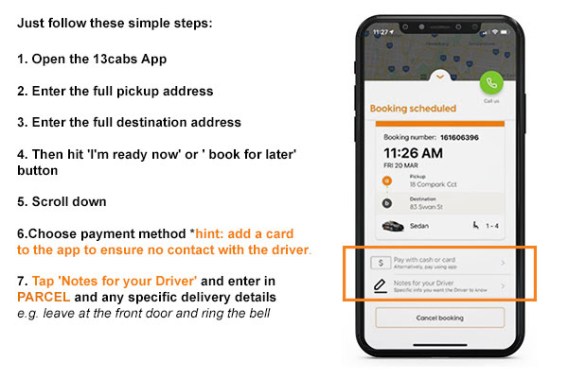 13 Cabs launches parcel delivery service