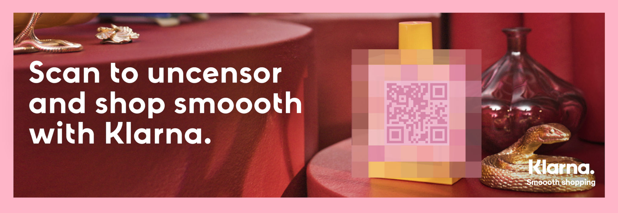 Klarna taps into QR code revival for KRated campaign with Thinkerbell