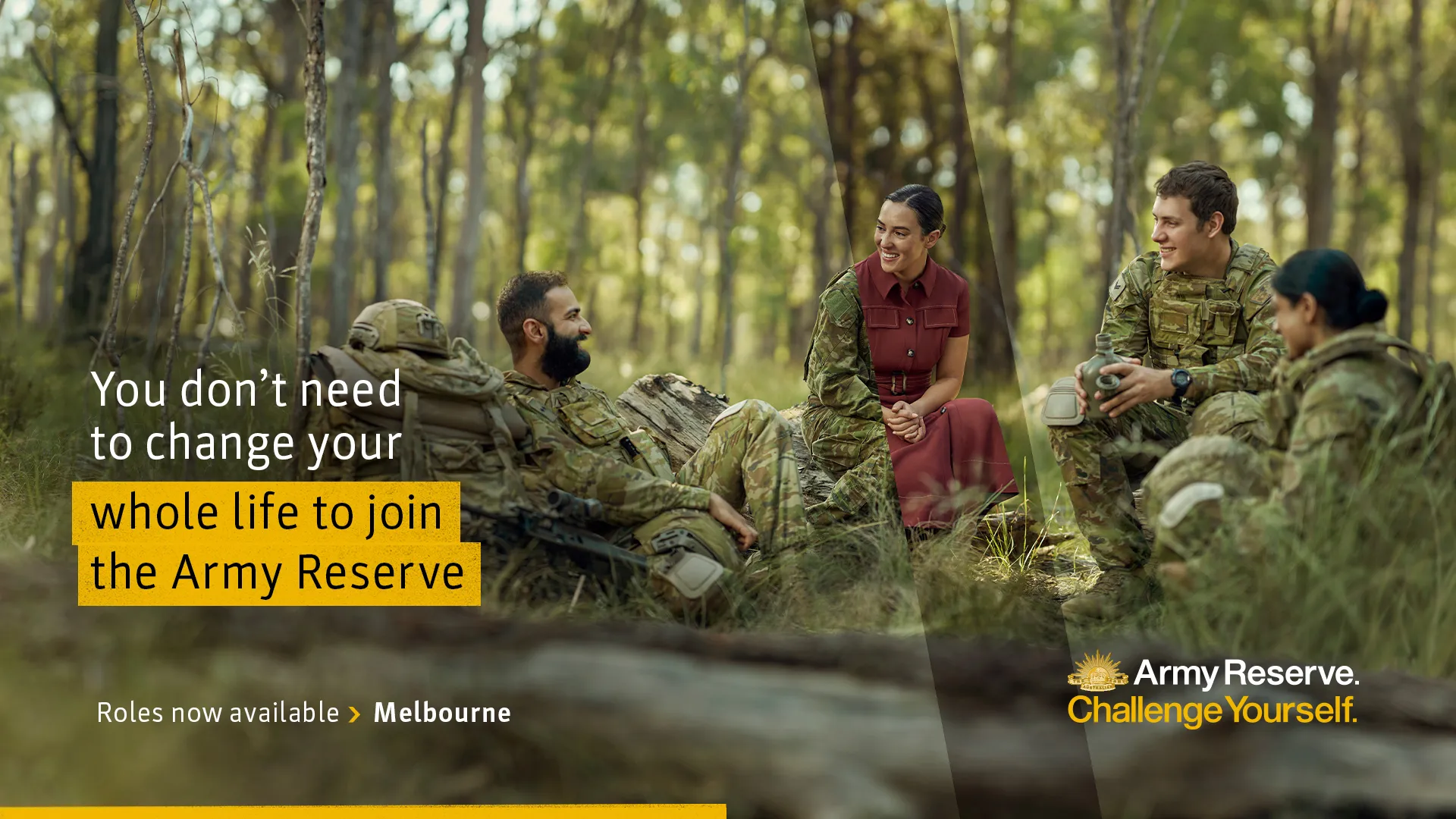 Defence Force recruiting campaign returns with 'Your life, plus Army
