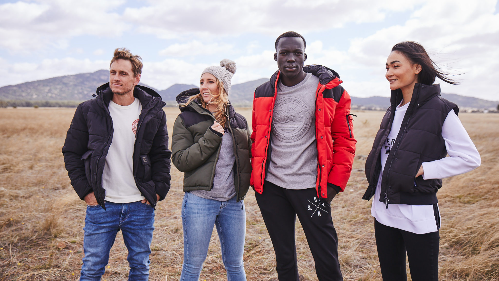 Australian Olympic snowboarders star in Superdry's new campaign