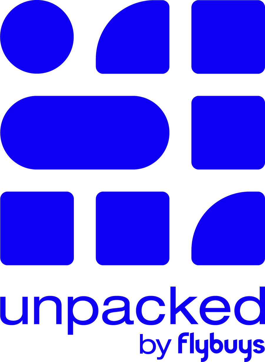Unpacked Logo Electric Blue