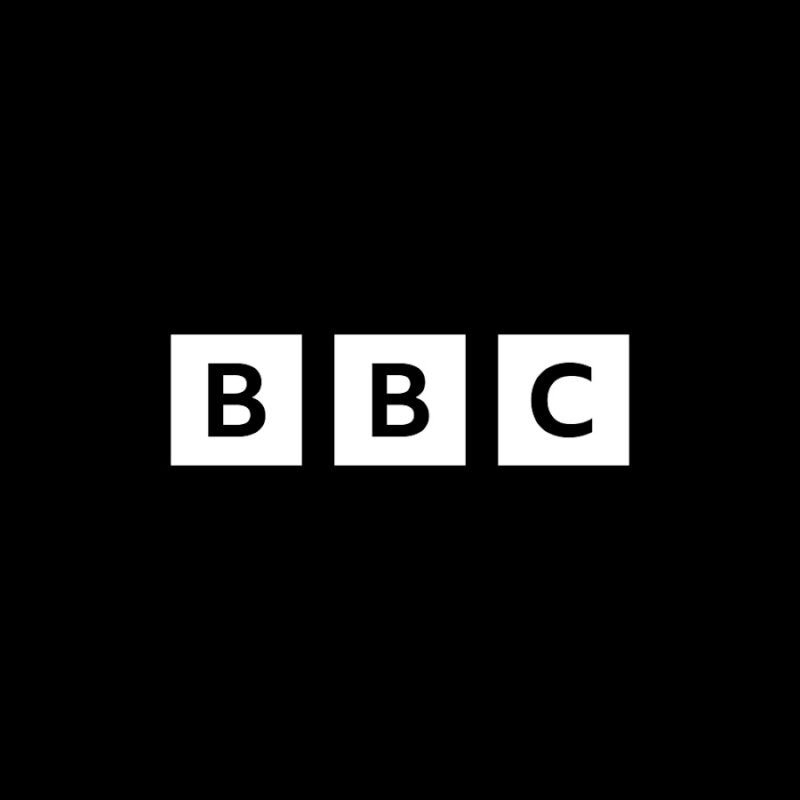 British broadcasting Corporation logo.