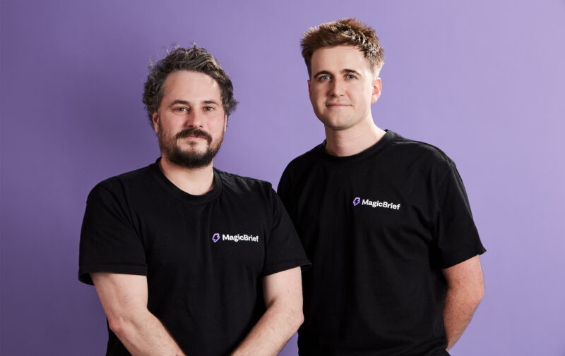 MagicBrief founders