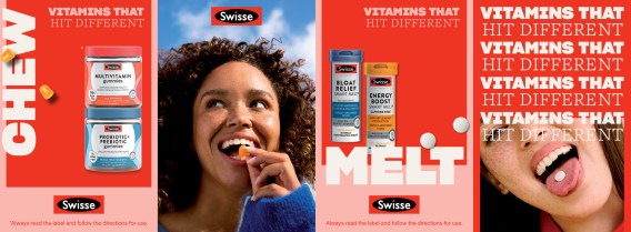Swisse Wellness and Traffik roll out ‘Vitamins That Hit Different’ campaign