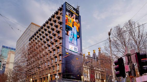 Australia’s largest 3D anamorphic billboard ‘The Bourke’ gets major upgrade