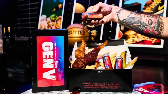 Prime Video launches fiery Gen V Season Two pop-up at Butter Sydney
