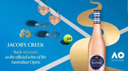 Jacob’s Creek returns as official wine partner of the Australian Open 2026