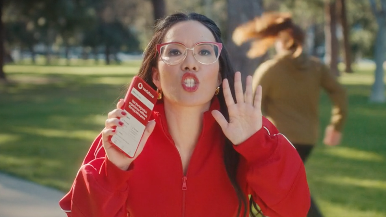 Ali Wong takes aim at Telstra in new Vodafone commercial