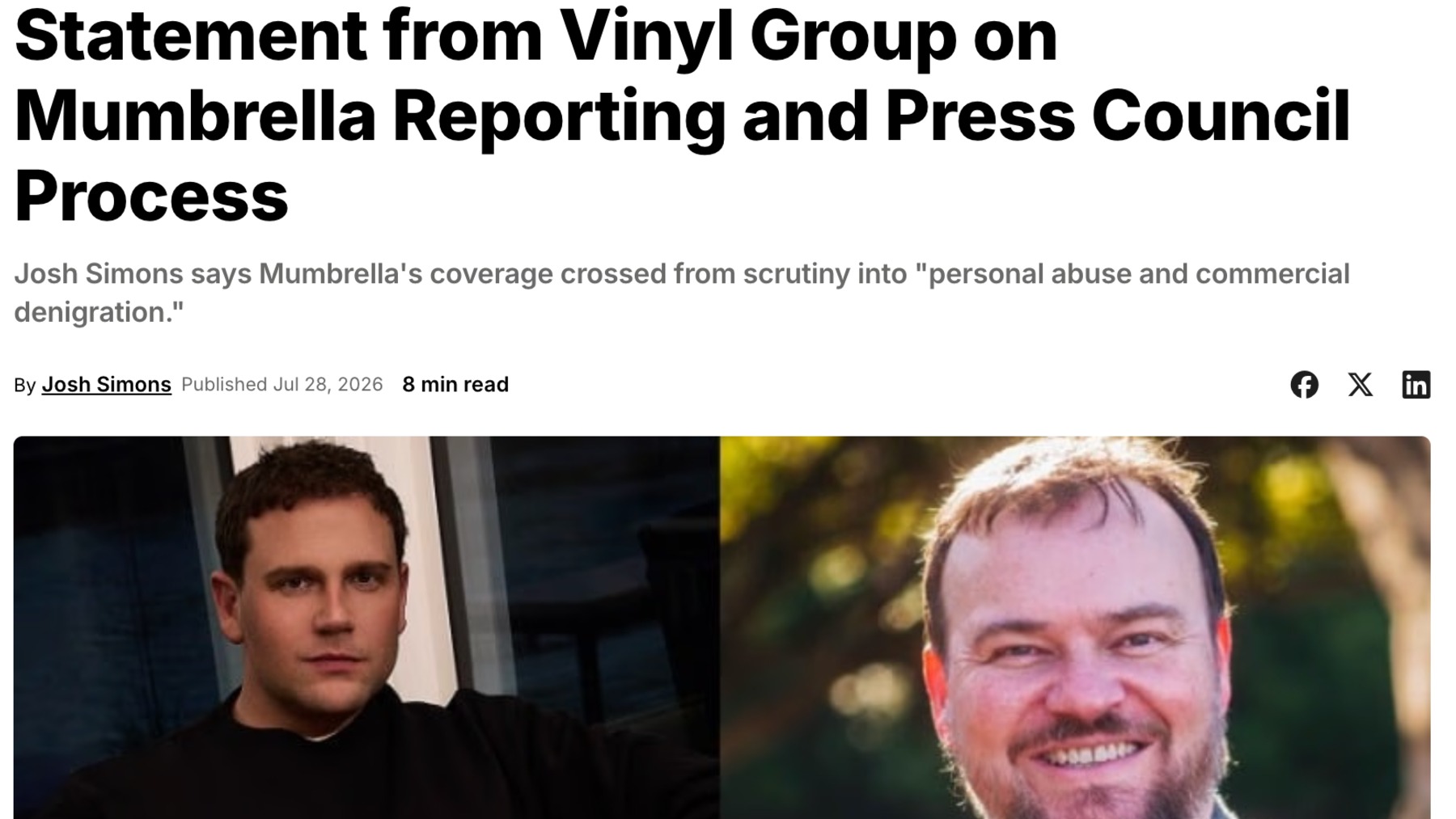 Vindicated in the medium term?